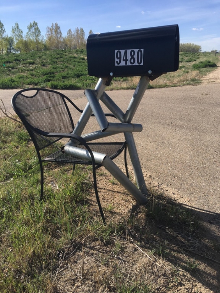  mailbox head!