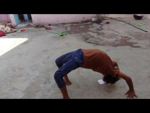 Round off back hand spring in hindi 