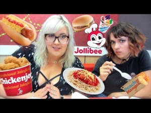 Foreigners Jollibee Taste Test!
