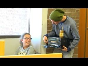 Loudly Eating in the Library