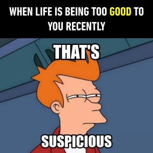 Hmm... that's suspicious
