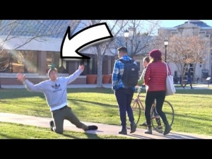 Ringtone Falling Prank