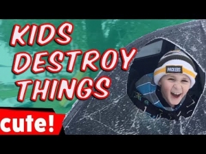 Kids Destroy Things | Funniest Fails Compilation