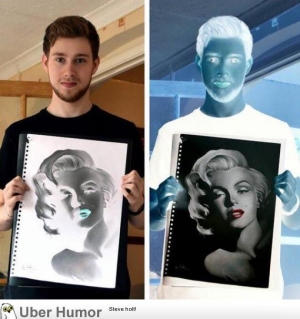 
Negative drawing
